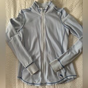 Tommy Bahama Sky Blue full zip jacket